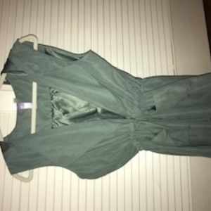 Velvet vest with snitched waist